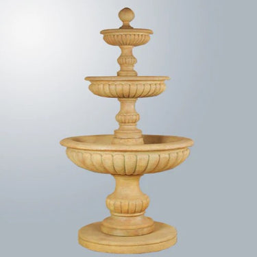 Giannini Garden Acqua Sparta Three Tier Outdoor Water Fountain